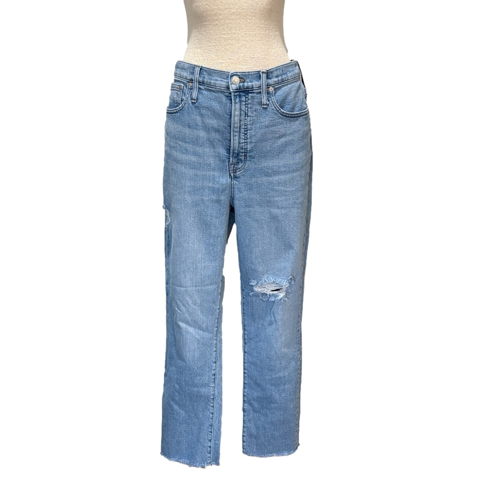 Madewell sz 30T the perfect vintage Jean with distressing